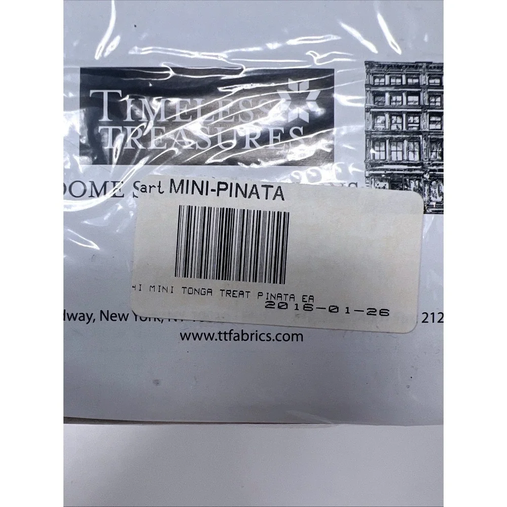 Tonga Treats Treat-Mini Piñata 40 Pieces 5x5